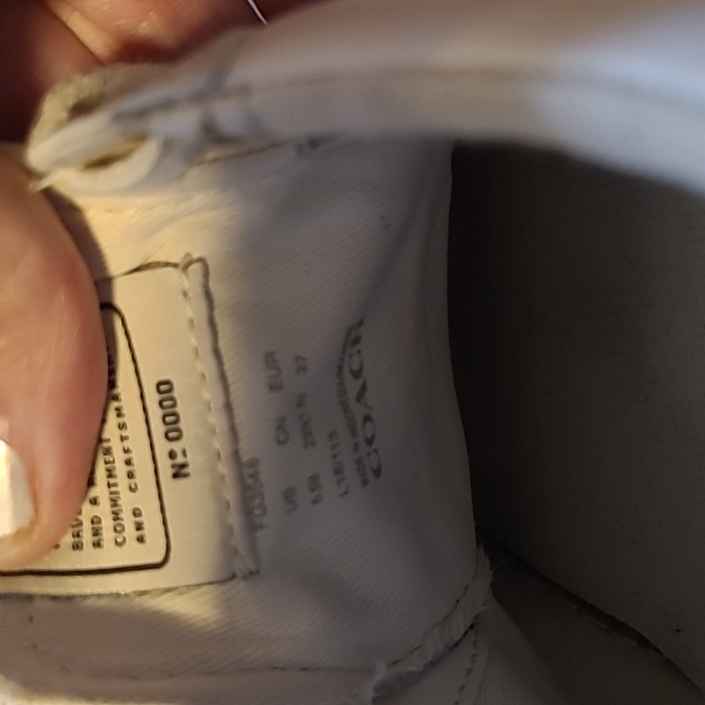 Coach Leather Sneaker - Picture 4 of 6